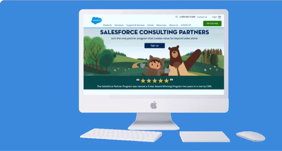 Intent-driven demand generation program for Salesforce